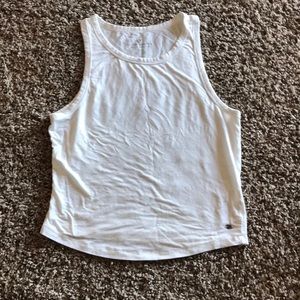 AE white essential tank top